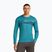 Thermoaktives Herren-Longsleeve icebreaker Merino 200 Oasis Crewe Elevation Line topaz