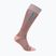 Damen Skisocken Icebreaker Merino Ski+ Light OTC Mountain Contour summit/blush/hydro