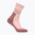 Socken Damen icebreaker Merino Hike+ Medium Crew Across the Peaks blush/summit/ecru heather