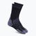 Damensocken Smartwool Hike Targeted Cushion Mid Crew charcoal