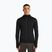 Herren-Trekkingsweatshirt Icebreaker Merino 300 Realfleece Descender Zip Hoodie black