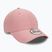 New Era Flawless 9Forty New York Yankees dunkelrosa Baseballkappe