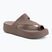 Crocs Getaway Platform Zehenschleife Trüffel Flip Flops für Frauen