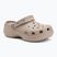 Damen Clogs Crocs Classic Platform Clog taupe