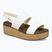 Crocs Brooklyn Cork Low Wedge Damen Kreide Sandalen