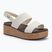 Crocs Brooklyn Cork Low Wedge Damen Kreide Sandalen