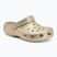 Kinder-Flip-Flops Crocs Classic Chunky Glitter sandstone
