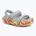 Kindersandalen Crocs Crocband Cruiser Glow Confetti Band atmosphere/flame