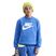 Kinder Nike Sportswear Club Fleece Sweatshirt Komet blau/weiß