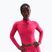 Damen-Langarmshirt Nike One Fitted Dri-Fit 1/4 Zip Mid Layer rush pink/white