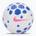 Fußball Nike Academy White/Racer Blue/Pink Blast Größe 5