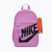 Städtischer Kinderrucksack Nike Elemental Shoebox 20 l light magenta/orange/black