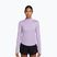 Damen-Laufshirt mit langen Ärmeln Nike Swift Dri-Fit UV 1/4-Zip violet mist