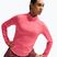 Damen-Langarm-Laufshirt Nike Swift Dri-Fit UV 1/4-Zip sea coral