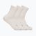 Socken HOKA Quarter Run Sock 3-Pack white/white/white