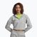 Damen-Sweatshirt Under Armour Rival Fleece Piped HZ Hoodie mod gray light heather/white