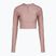 Trainings Longsleeve Damen Under Armour HeatGear Rib 1/4 Zip tourmaline pink/tourmaline pink/white