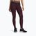 Damen Trainingsleggings Under Armour ColdGear Textured dark maroon/fuchsia dusk/white