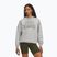 Hoodie Sweatshirt Damen Under Armour Rival Fleece Varsity Crew halo gray light heather/expedition green