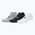 Herren­socken Under Armour Performance Cotton NS 3 pack white/steel/steel