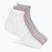 Damensocken Under Armour Vanish 3 Pack mauve pink/titanium/purple echo