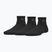 Damensocken Under Armour Vanish 3 Pack ultimate black/ultimate black/castlerock