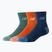 New Balance Active Cushion Quarter Socken 3 Paar Druck/Muster/Mischung