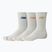 New Balance Everyday Crew Socken 3 Paar weiß