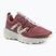 Damen-Laufschuhe New Balance Dynasoft Tektrel V1 gewaschenes Burgunderrot