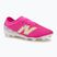 Kinder Fußballschuhe New Balance Furon Team V8 FG pink heat/sea salt/gold metallic