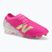 Fußballschuhe New Balance Schuhe Furon Elite V8 SG pink heat/sea salt/gold metallic