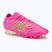 Fußballschuhe New Balance Tekela Team Low V5 FG pink heat/metallic gold/pink satin