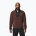 Herren-Fleecejacke Columbia Sequoia Grove Half Zip Fleece tobacco/black