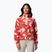 Damen-Fleecejacke Columbia Helvetia II Printed Cropped Half Snap poppy red/sunscape