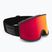 Skibrille Salomon Sentry Pro black/sigma poppy red