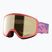 Kinder-Skibrille Salomon Lumi Acces Jr S2 sun kissed coral/flash gold