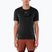 Herren-Laufshirt Salomon Sense Aero GFX Tee SS deep black/black beauty