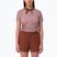 Damen-Laufshirt Salomon Sense Aero GFX Tee SS antler/chocolate fondant