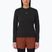 Damen-Laufshirt mit langen Ärmeln Salomon Sense Merino Tee LS deep black