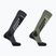 Skisocken Salomon S/Access 2-Pack anthracite/deep lichen green