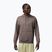 Herren Sweatshirt Nike Sport Crossover Dri-Fit olive grey/black