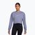 Damen Trainings-Sweatshirt Nike Pro Dri-Fit Crew Neck iron purple/metallic silver/white