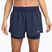 Damen-Shorts Nike One Dri-Fit High-Waisted 3" 2In1 midnight navy/white