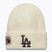 Wintermütze New Era Mlb Ws Los Angeles Dodgers hellbraun/creme/dunkel kastanienbraun