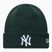 Wintermütze New Era League Essential New York Yankees dunkelgrün/weiß