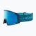Skibrille HEAD Neves Pro 5k Race blue/petrol/blue/chrome/orange