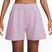 Damen Trainingsshorts Nike 24.7 ImpossiblySoft bleached lilac/platinum violet