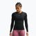 Damen-Trainingslangarmshirt Nike One Fitted black/white