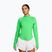 Damen-Laufshirt mit langen Ärmeln Nike Tempo Swoosh Run Dri-Fit 1/4-Zip illusion green/white