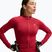 Damen-Trainingssweatshirt Nike Pro Seamless tough red/white